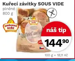 Konzum Kuřecí závitky sous vide nabídka