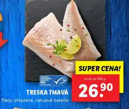 Lidl Treska tmavá nabídka