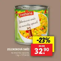 Lidl Zeleninová směs nabídka