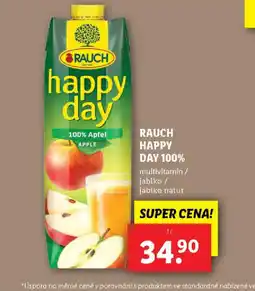 Lidl Rauch Happy day 100% nabídka