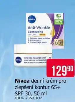 Teta Nivea denní krém pro zlepšení kontur 65+ SPF 30, 50 ml nabídka