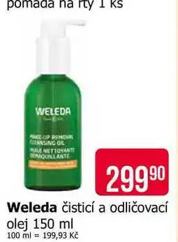 Teta Weleda čisticí a odličovací olej 150 ml nabídka