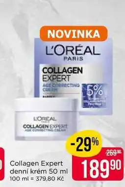 Teta L'ORÉAL Collagen Expert denní krém 50 ml nabídka