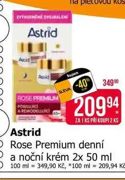 Teta Astrid Rose Premium denní a noční krém 2x 50 ml nabídka