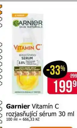 Teta Garnier Vitamín C rozjasňující sérum 30 ml nabídka