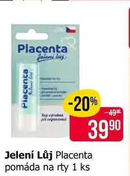 Teta Jelení Lůj Placenta pomáda na rty 1 ks nabídka