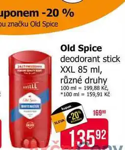 Teta Old Spice deodorant stick XXL 85 ml, různé druhy nabídka