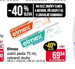 Teta Elmex zubní pasta nabídka