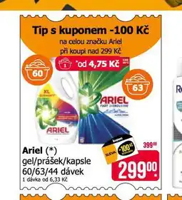 Teta Ariel prací prostředek nabídka