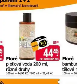 Teta Floré pleťová voda nabídka