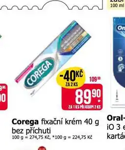 Teta Corega fixační krém nabídka