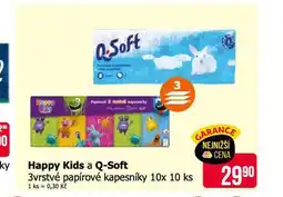 Teta Happy kids papírové kapesníky nabídka