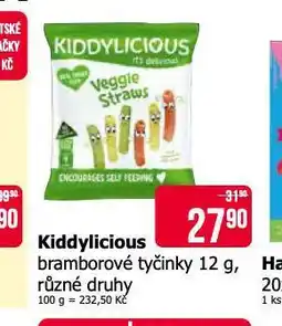 Teta Kiddylicious bramborové tyčinky nabídka