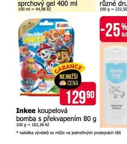 Teta Inkee koupelová bomba s překvapením nabídka