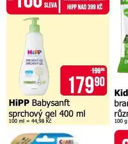 Teta Hipp babysanft sprchový gel nabídka