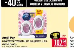 Teta Ambipur osvěžovač vzduchu nabídka