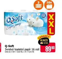 Teta Q soft toaletní papír nabídka