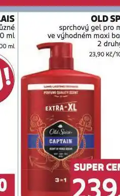 Rossmann Old spice sprchový gel nabídka