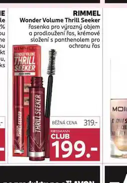 Rossmann Rimmel řasenka nabídka
