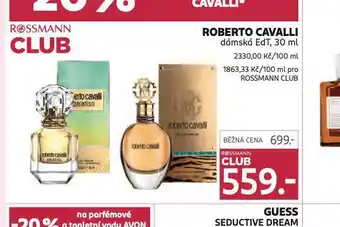 Rossmann Roberto cavalli dámská edt nabídka
