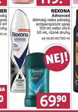 Rossmann Rexona antiperspirant nabídka