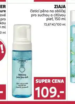 Rossmann Ziaja čistící pěna nabídka