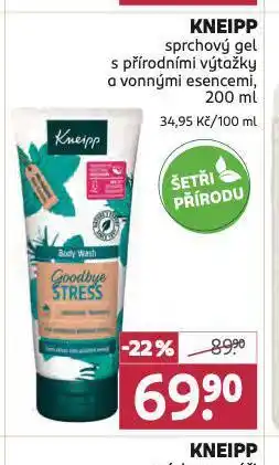 Rossmann Kneipp sprchový gel nabídka