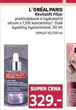 Rossmann Loreal paris revitalift filler nabídka