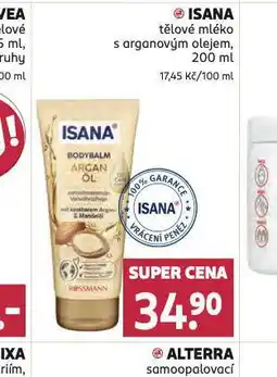 Rossmann Isana těělové mléko nabídka