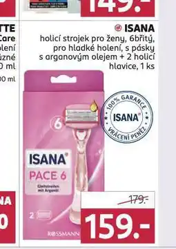 Rossmann Isana holicí strojek nabídka