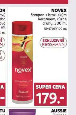 Rossmann Novex šampon nabídka