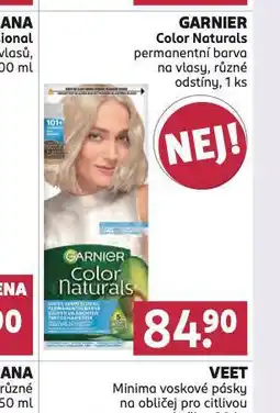 Rossmann Garnier color naturals permanentní barva nabídka