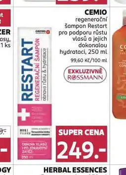 Rossmann Cemio šampon nabídka