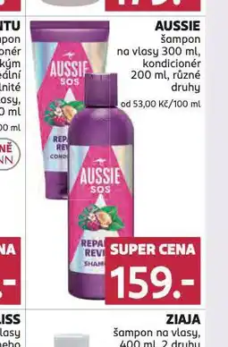 Rossmann Aussie šampon, kondicioner nabídka