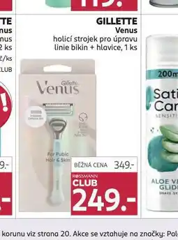 Rossmann Gillette venus holicí strojek nabídka