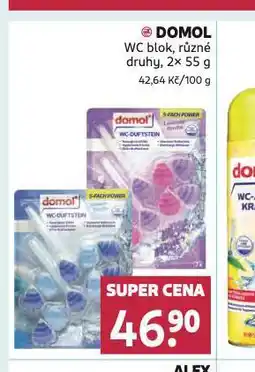 Rossmann Domol wc blok nabídka