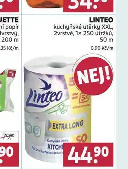 Rossmann Linteo kuchyňské utěrky nabídka