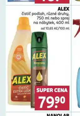 Rossmann Alex čistič podlah nabídka