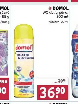 Rossmann Domol wc čistící pěna nabídka