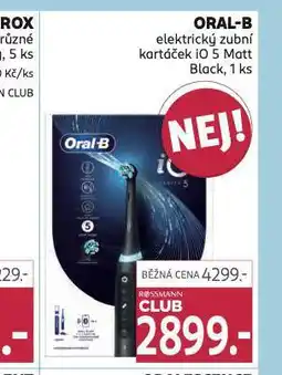 Rossmann Oral-b elektrický zubní kartáček nabídka