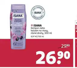 Rossmann Isana šampon, balzám nabídka