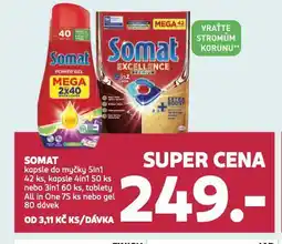 Rossmann Somat kapsle do myčky nabídka
