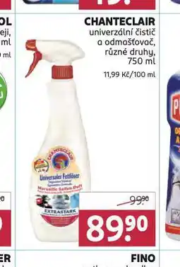 Rossmann Chanteclair univerzální čistič nabídka