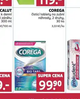 Rossmann Corega bio rabs čistící tablety nabídka