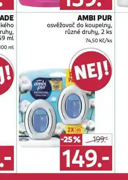 Rossmann Ambi pur osvěžovač do koupelny nabídka