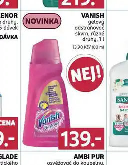 Rossmann Vanish gelový odstraňovač skvrn nabídka