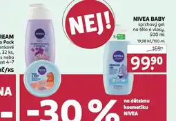 Rossmann Nivea baby sprchový gel nabídka