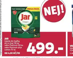 Rossmann Jar kapsle do myčky nabídka