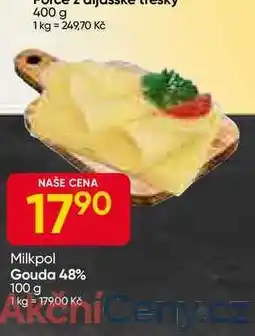 Hruška Milkpol Gouda 48% 100 g nabídka