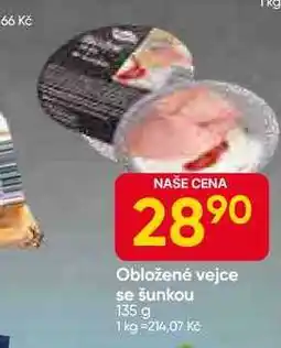 Hruška Hruška Obložené vejce se šunkou 135 g nabídka